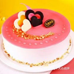 元祖食品犍为西口店粉红心情冰淇淋蛋糕 甜蜜与清凉的夏日邂逅